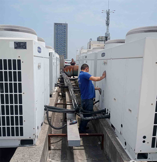 淮北市中央空调制热和不制冷系统维修方法